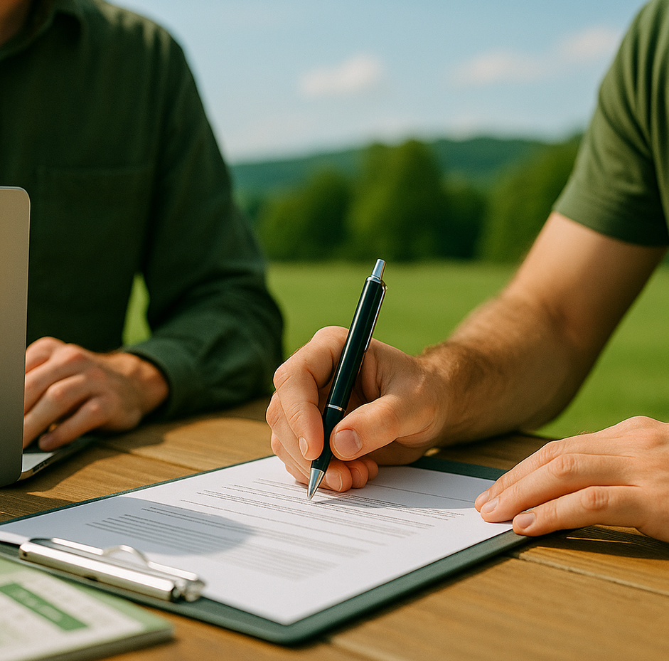 수목장 관리 진행 절차